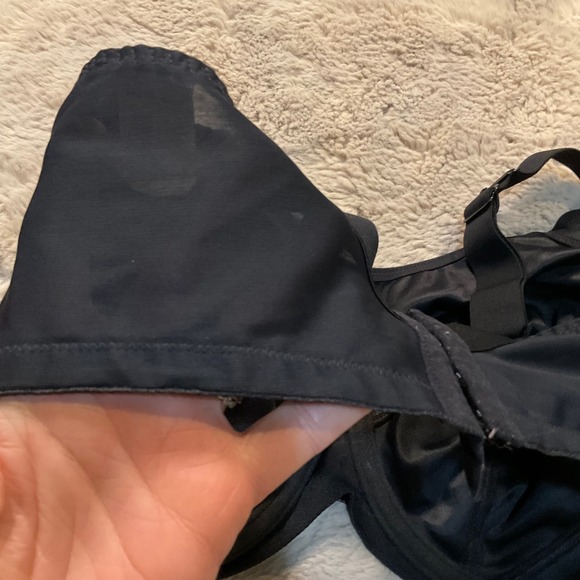 Elomi Energise‎ Black Full Cup Support Sports Bra Plus Size 36I - Picture 5 of 9